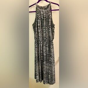 Kenneth Cole Animal Print Dress                             SIZE LARGE. LIKE NEW